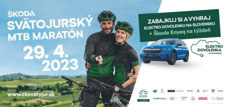Škoda Svätojurský MTB Maratón 29.4.2023 Svätý Júr"
